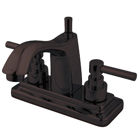 Kingston Brass KS8645EL 4" Centerset Bathroom Faucet, Oil Rubbed Bronze KS8645EL